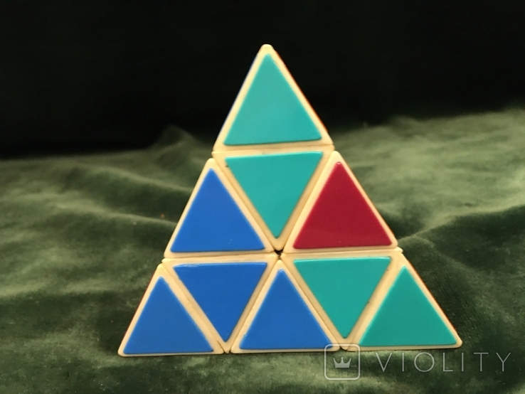 Игрушка пирамида треугольник см. видео обзор, фото №3
