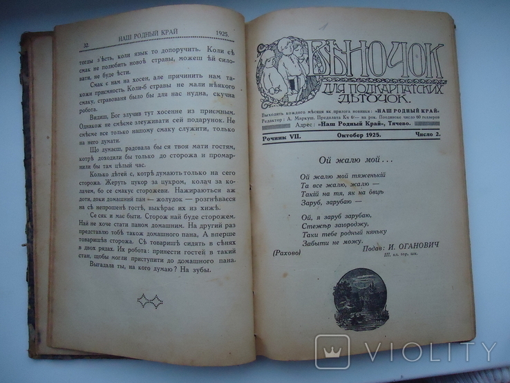 Закарпаття 1925 р Наш родний край №1-12, photo number 4