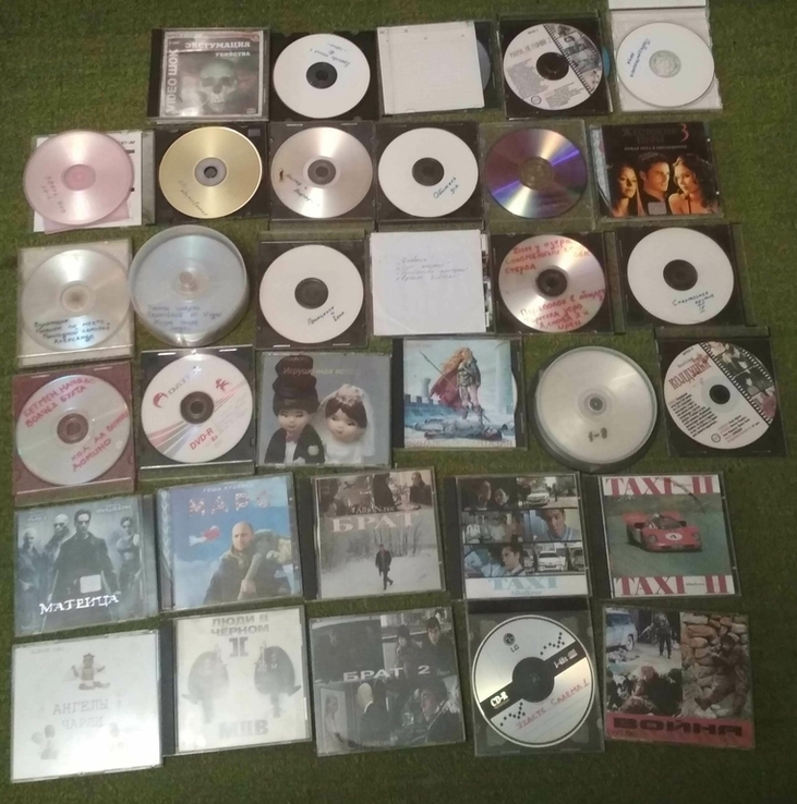 DVD,CD-Диски с фильмами.60 дисков-около 100 фильмов.Разные, фото №2