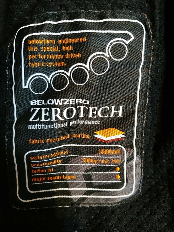 Куртка лижна спортивна BELOW ZERO унісекс мембрана 10000 mm на зріст 176, фото №10