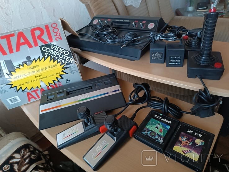 Игровая приставка Atari 2600 + VGS 2600B