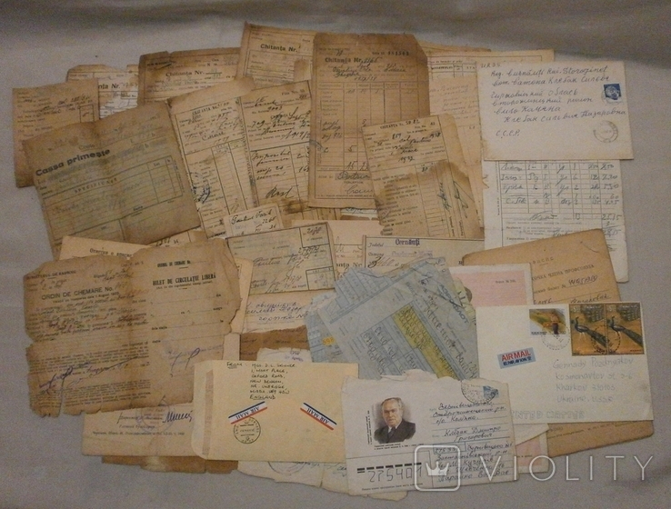 Старі документи з 20-х років минулого століття., фото №2