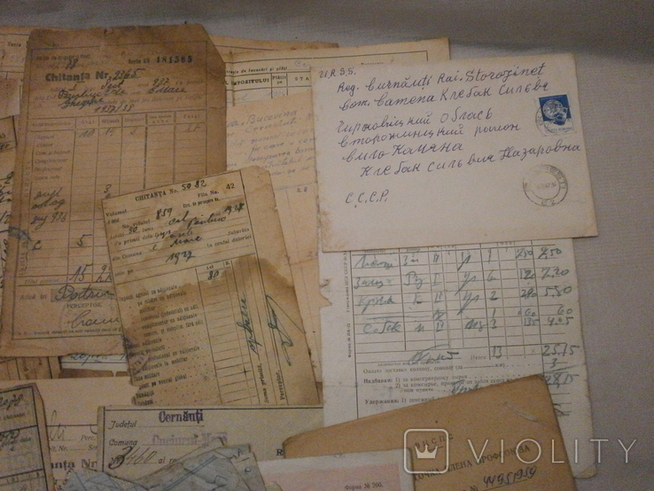 Старі документи з 20-х років минулого століття., фото №5