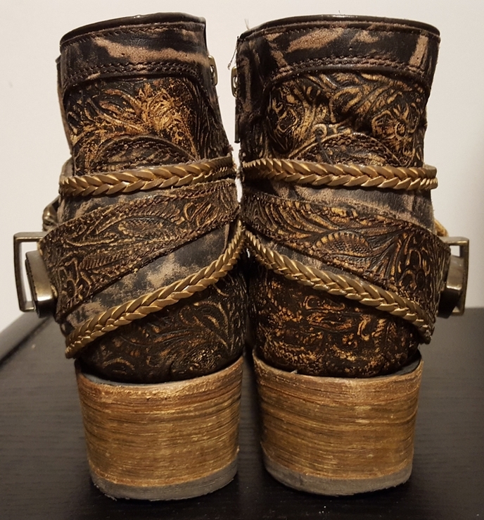 Байкерські ботінки , чопери CORRAL boots, фото №5