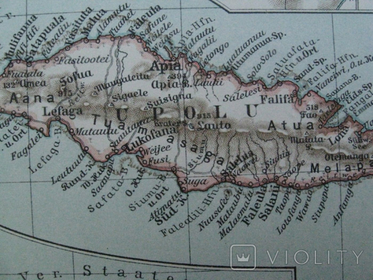 Самоа, острова. 160 х 244 мм, 1910-е годы, фото №9