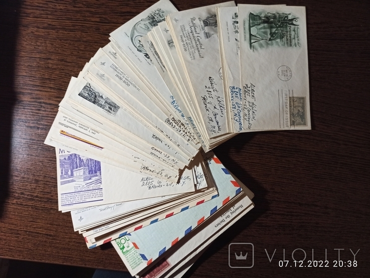 74 конверта КПД 1947-1951 года США, photo number 2
