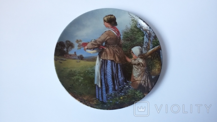 Wall plate Porcelain exclusive 7500 copies., photo number 2