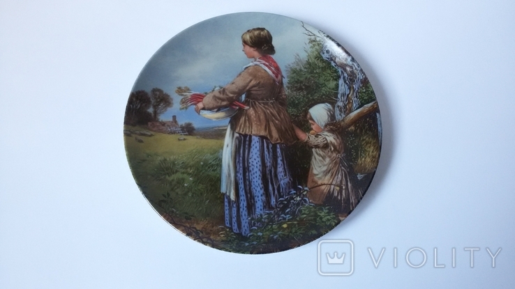 Wall plate Porcelain exclusive 7500 copies., photo number 3