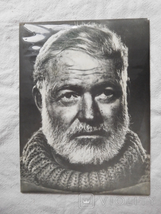 Photo portrait of Ernest Hemingway vintage, photo number 2