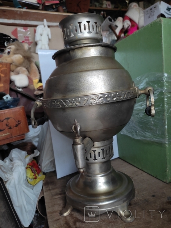 Vintage Electro-samovar "Ball" (two in one). 4l.. USSR, photo number 7