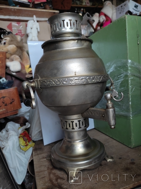 Vintage Electro-samovar "Ball" (two in one). 4l.. USSR, photo number 8