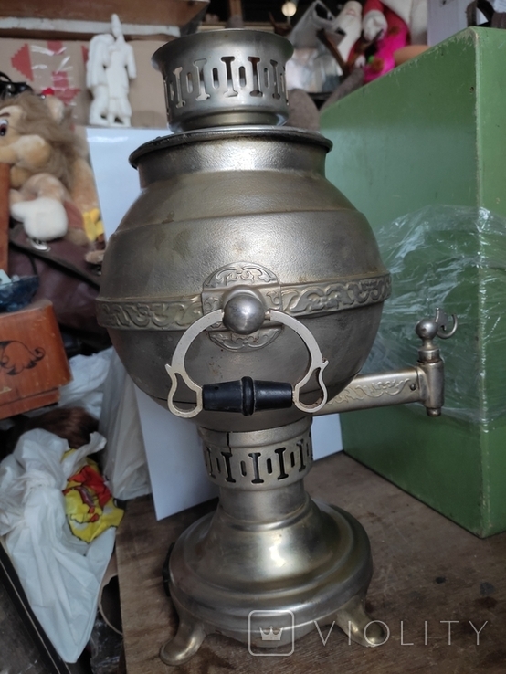 Vintage Electro-samovar "Ball" (two in one). 4l.. USSR, photo number 9