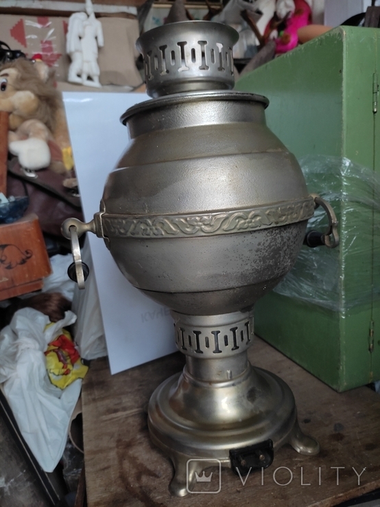 Vintage Electro-samovar "Ball" (two in one). 4l.. USSR, photo number 11