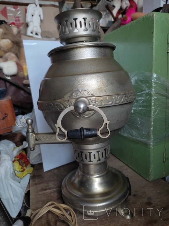 Vintage Electro-samovar "Ball" (two in one). 4l.. USSR, photo number 12