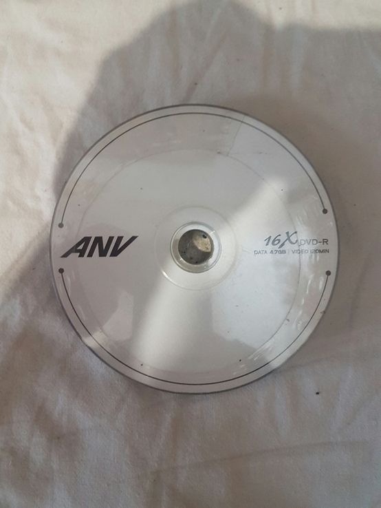 Лазерные диски DVD-R 4.7 Gb, ANV 16x Bulk 10шт. в упаковке, фото №2