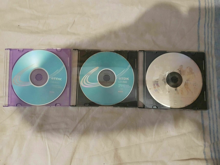 Чистие новые диски для записи 55 штук, фото №3
