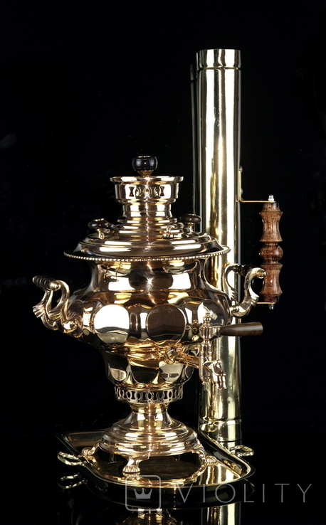 Wood-fired samovar Repa 3 l, photo number 4