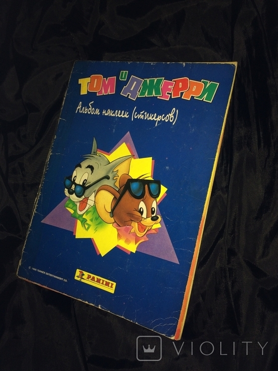 Журнал альбому Співаючий Паніні Вставки Наклейки Оригінальний Том Джеррі Том і Джеррі, фото №2