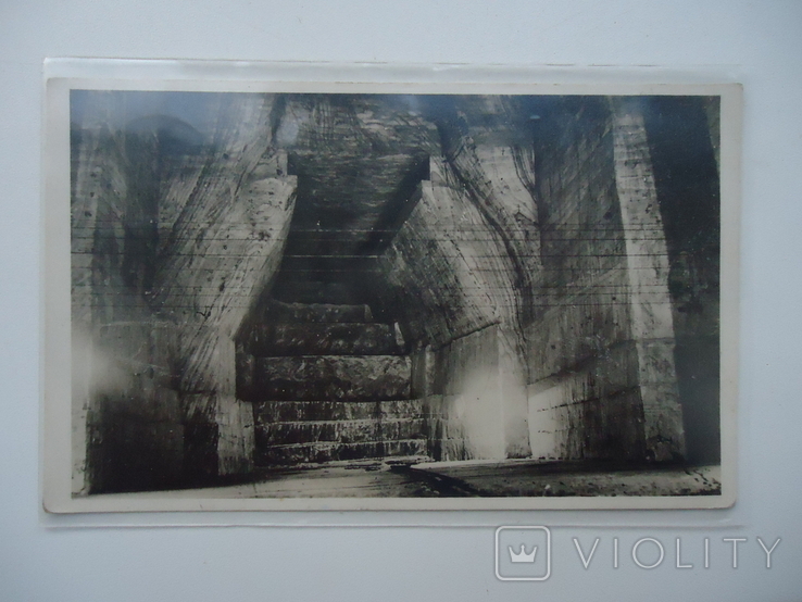 Закарпаття 1940-і р Солотвино соляна шахта, фото №2