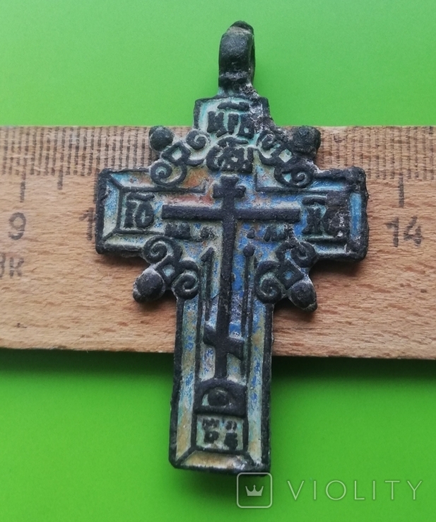 Казацкий крест в эмали, фото №4