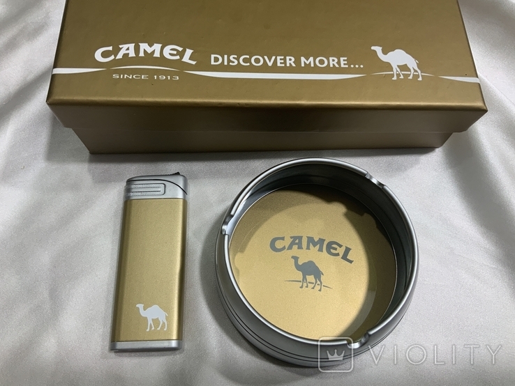 Набір Camel запальничка попільничка, фото №3