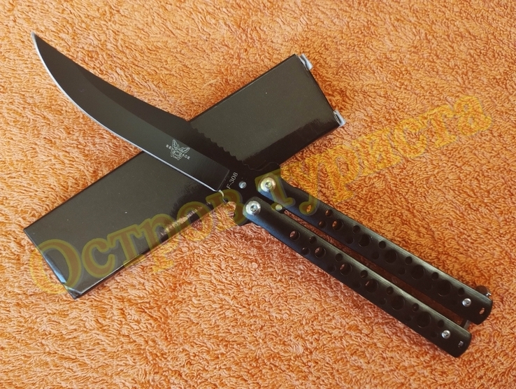 Нож бабочка F-308 складной нож балисонг, фото №2