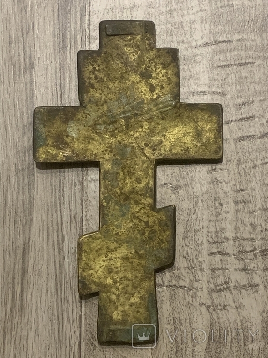 Крест Старообрядческий 19 век, фото №3