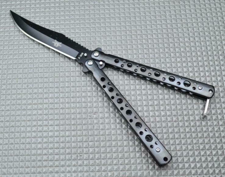 Нож бабочка Banchmade F-308 складной нож балисонг, фото №2