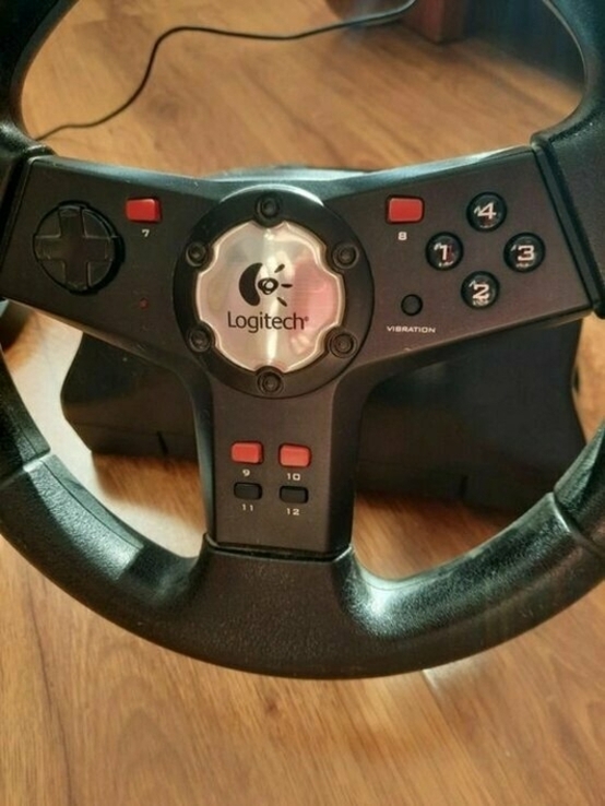 Logitech Formula Vibration Feedback Wheel Compatible Ps3