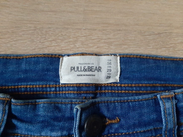 Модные мужские зауженные джинсы Paul g Bear оригинал в отличном состоянии, photo number 5