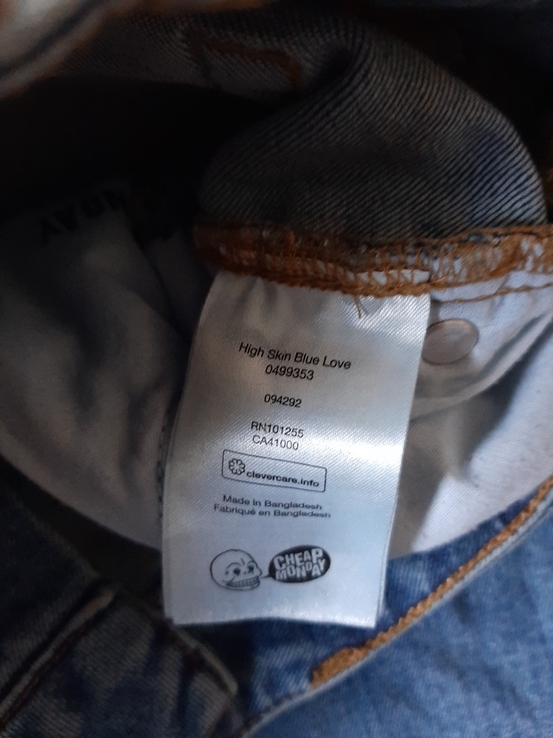Модные мужские зауженные джинсы Cheap monday оригинал в отличном состоянии, фото №7