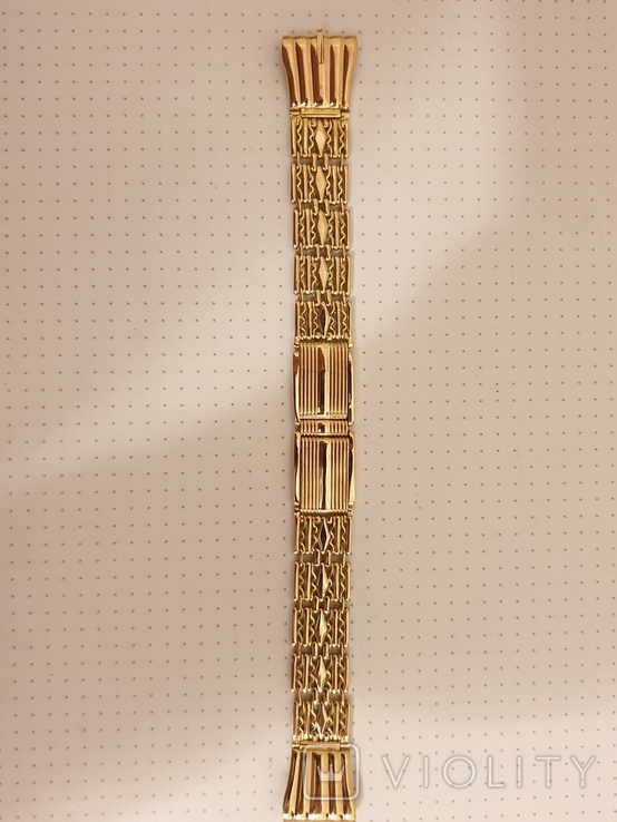 Кировские золотые часы на золотом браслете 583 звезда, 60-е года., фото №4