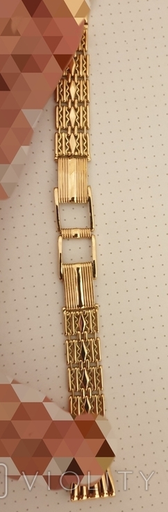 Кировские золотые часы на золотом браслете 583 звезда, 60-е года., фото №6