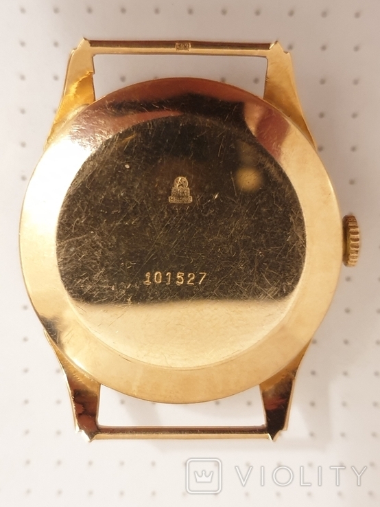 Кировские золотые часы на золотом браслете 583 звезда, 60-е года., фото №10