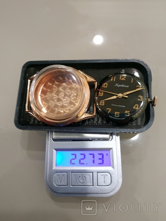 Кировские золотые часы на золотом браслете 583 звезда, 60-е года., фото №13