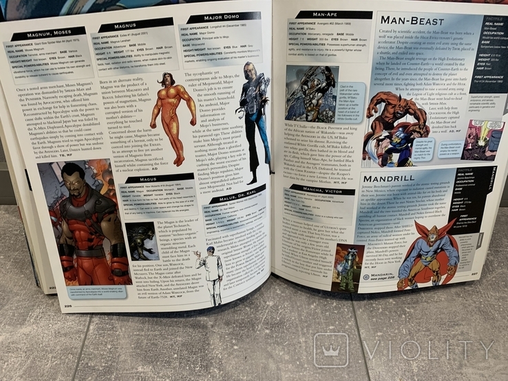 Книга Энциклопедия Marvel Heroes, фото №5