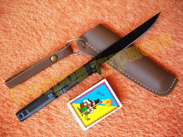 Складной нож Стилет Flipper Frame Lock с чехлом, photo number 3
