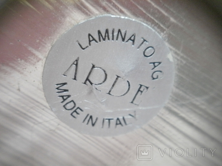 Линейка клоун ARDE глубокое серебрение (Италия), photo number 6