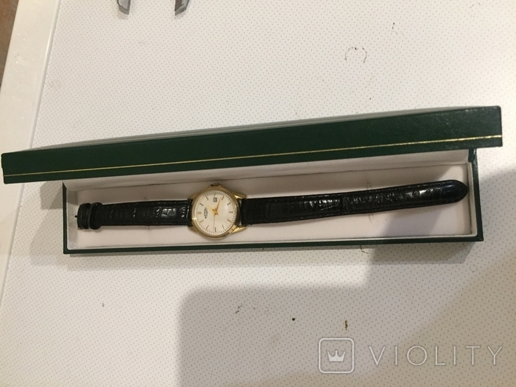 Кварцевые женские часы с перламутровым циферблатом Rotary в подарочном футляре, фото №2