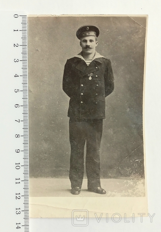 Моряк с броненосца "Ростислав", 1917 год, фото №2