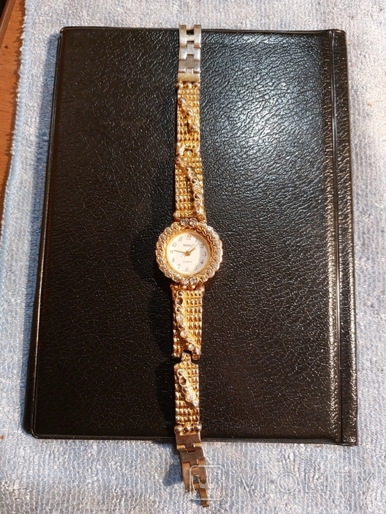 Часы mani guartz Gold plated, фото №13