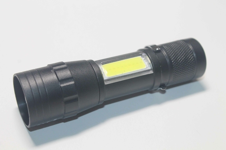 Акумуляторний ліхтарик в кейсі USB (1506), фото №3