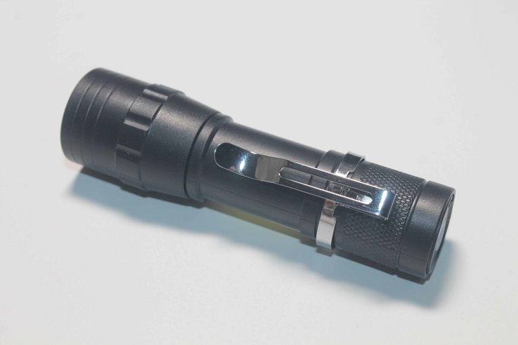 Акумуляторний ліхтарик в кейсі USB (1506), фото №6