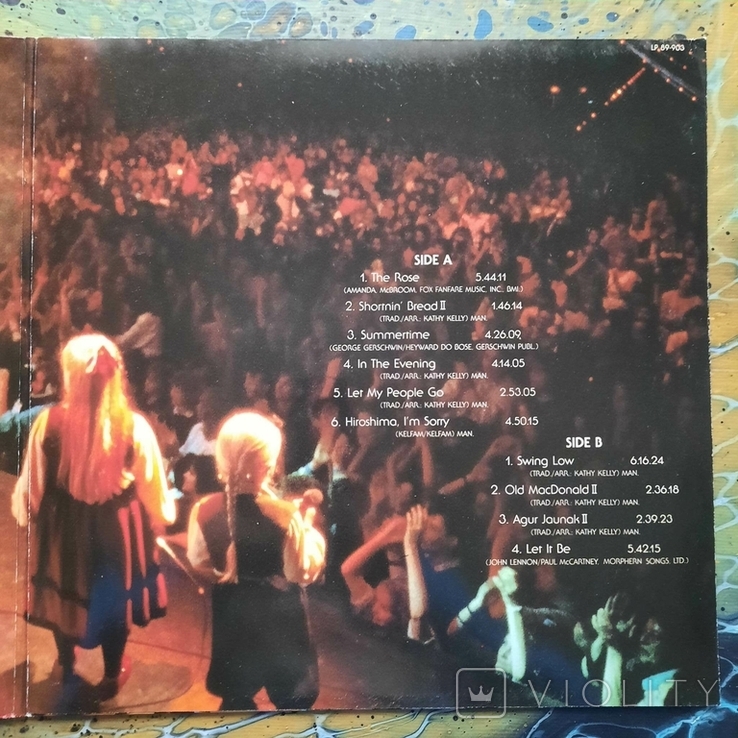 Автограф The Kelly Family / Live // 1988 // Germany / Vinyl / LP / Album / Gatefold, photo number 9