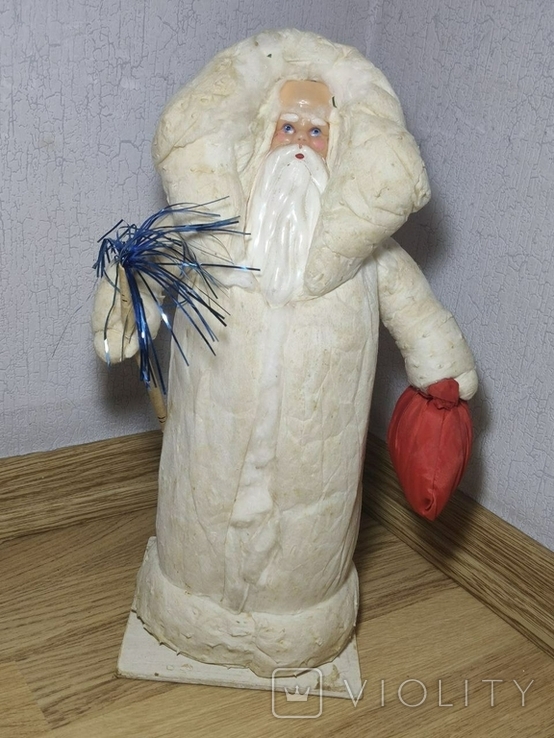 Дед мороз СССР высота 37 см, numer zdjęcia 2