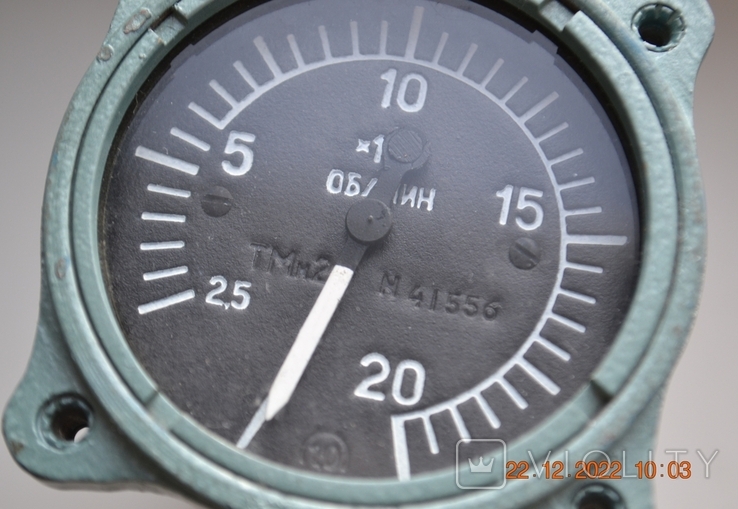 Magneto-induction tachometer TMi 2. № 41556. State Quality Mark of the USSR. New, photo number 4