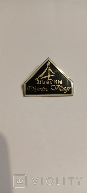 Значок Atlanta 1996 Olympic Village, photo number 2