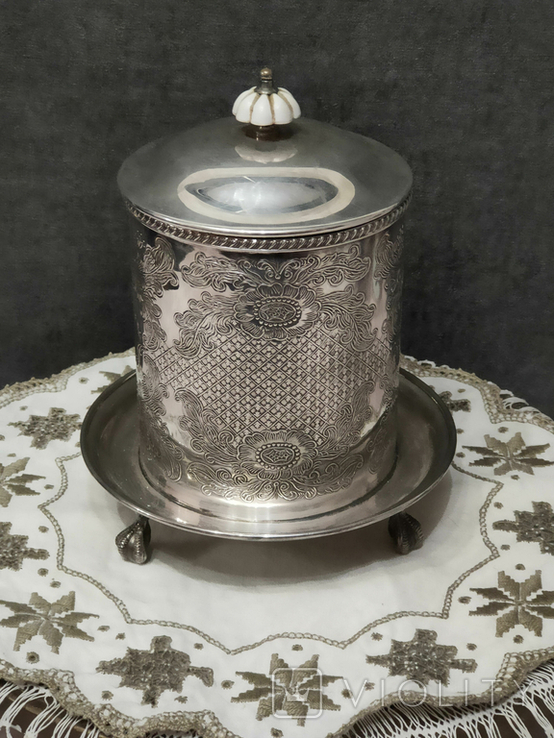 Biscuit maker, jar for biscuits, candy, etc., Viners, England., photo number 3