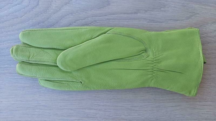 Женские зимние кожаные перчатки XG, фото №4