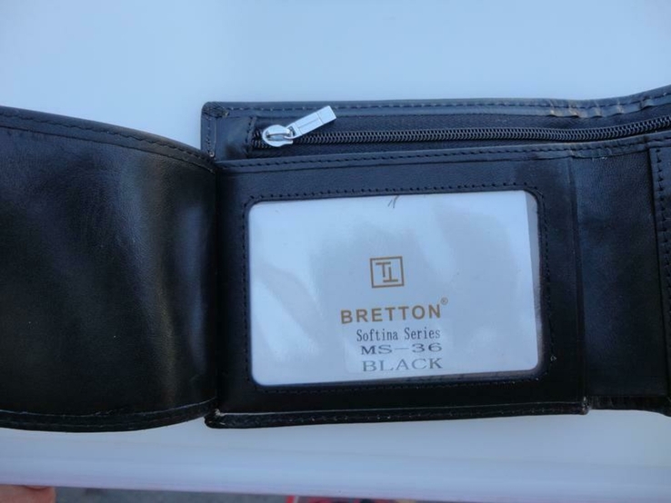 Чоловічий шкіряний гаманець BRETTON MS-36, numer zdjęcia 4
